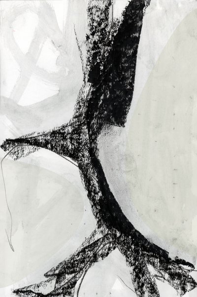 Odważna abstrakcja monochromatyczna autorstwa cartissi
