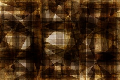 Brązowa geometria z fakturą autorstwa cartissi