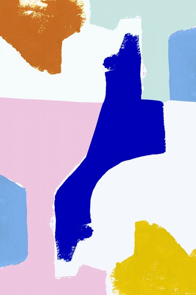 Kolorowa, nowoczesna abstrakcja autorstwa cartissi