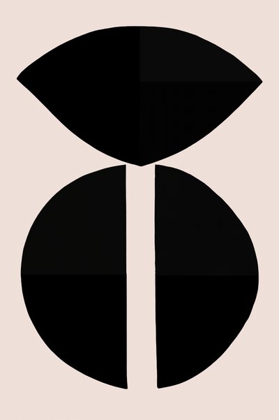 Geometryczne czarne kształty autorstwa cartissi