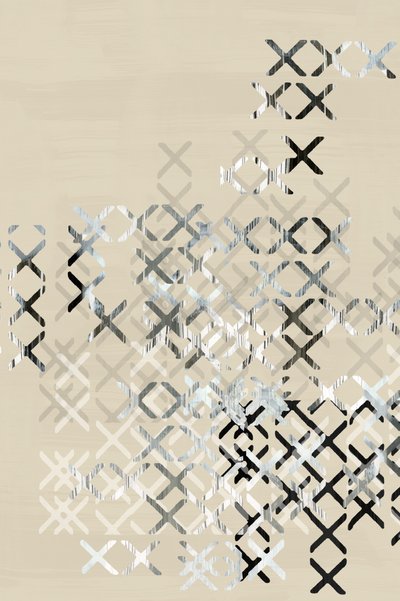 Geometryczna siatka XOXO autorstwa cartissi