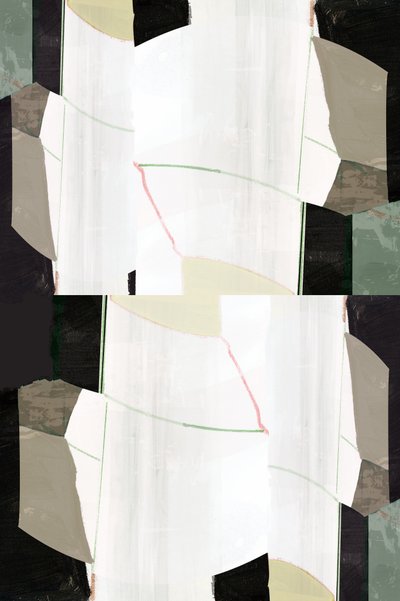 Warstwowa abstrakcja geometryczna autorstwa cartissi