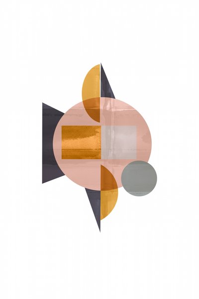 Nowoczesny geometryczny róż autorstwa cartissi