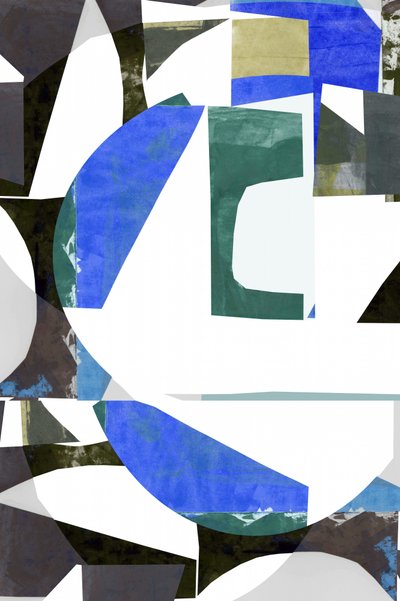 Nowoczesny kolaż geometryczny autorstwa cartissi