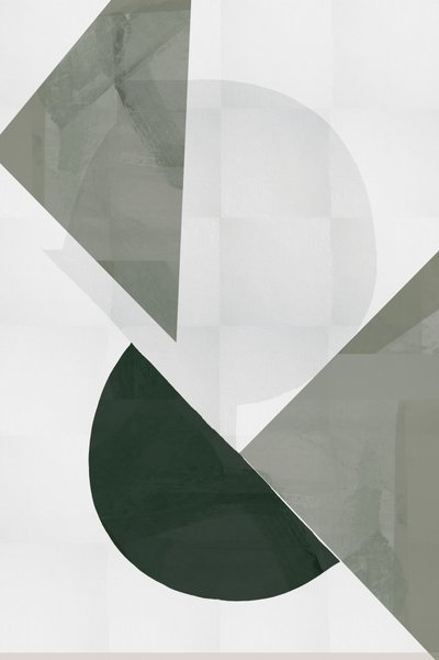 Nowoczesna zielona geometria autorstwa cartissi
