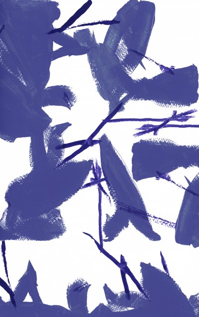 Nowoczesny Indigo Flow autorstwa cartissi