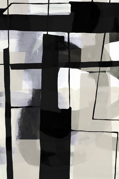 Monochromatyczne formy abstrakcyjne autorstwa cartissi