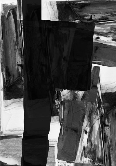 Monochromatyczne warstwy abstrakcyjne autorstwa cartissi