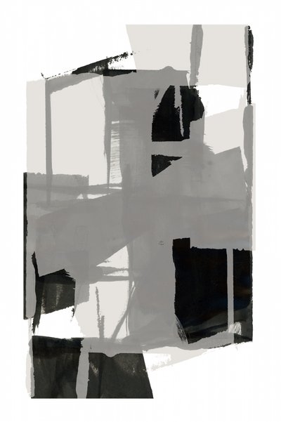 Monochromatyczne abstrakcyjne kształty autorstwa cartissi