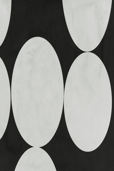 Wzór z monochromatycznych owalów autorstwa cartissi