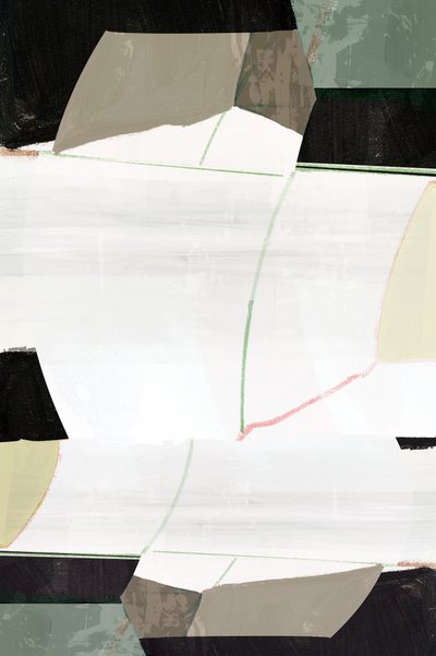 Stonowana abstrakcja geometryczna autorstwa cartissi