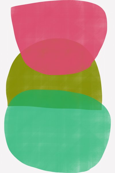 Zestaw z organicznych elementów w stylu „color block” autorstwa cartissi
