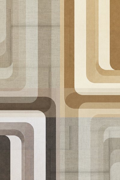 Warstwy w stylu retro i geometrycznym autorstwa cartissi