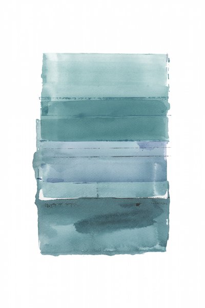 Spokojny niebiesko-zielony gradient autorstwa cartissi