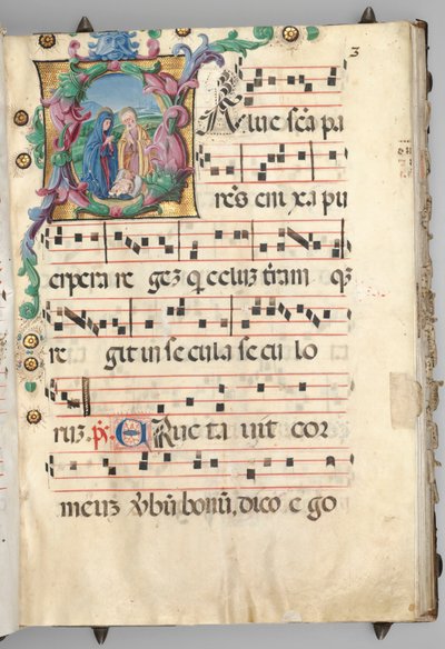 Stopniowy autorstwa circle of Girolamo dai Libri