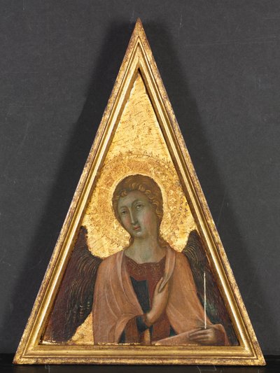 Szczyt z Aniołem autorstwa circle of Niccolò di Segna