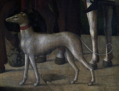 Pies, fragment z Ukrzyżowania autorstwa Kosma Sergejewitsch Petrow Wodkin