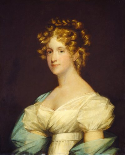 Charlotte Morton Dexter (Pani Andrew Dexter) autorstwa completed by an unknown artist Gilbert Stuart