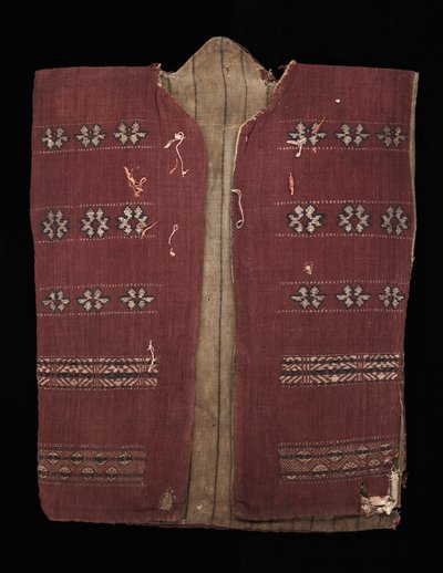 Kurtka Headhunter (baju kirai), ok.1825-75 (bawełna samodziałowa) autorstwa culture Iban