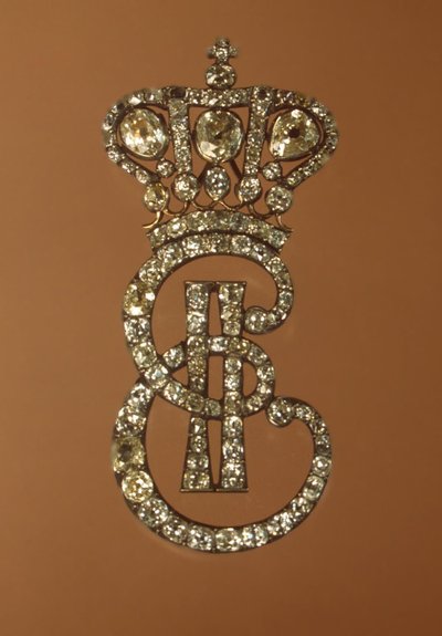 Monogram Katarzyny II dla panien honorowych, między 1775 a 1780 r autorstwa decorations and medals Orders