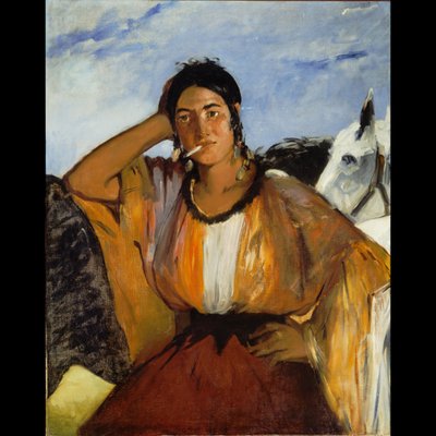 Cyganka z papierosem autorstwa Édouard Manet