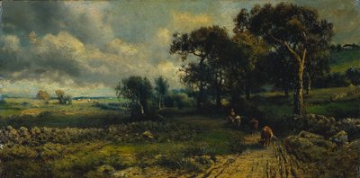 Baranki autorstwa imitator of George Inness