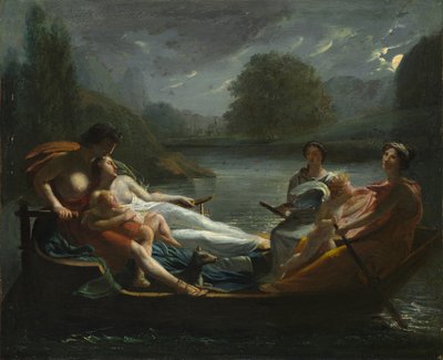 Sen o szczęściu autorstwa imitator of Pierre Paul Prud