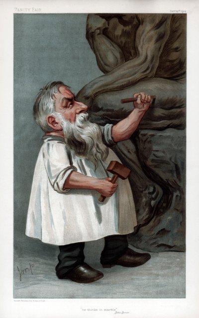 „Myśli w marmurze, Jehu Junior”, 1904 autorstwa jmp