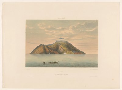 Saba Saba. 2 mile na zachód. (tytuł na obiekcie) autorstwa jonkheer Jacob Eduard van Heemskerck