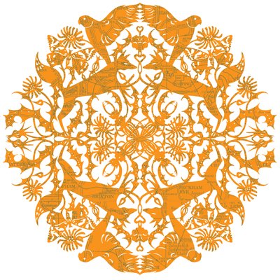 Cyrk, 2012 (sitodruk) autorstwa julia McKenzie