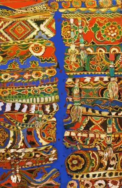 Tribal Hats, 2010 (wszystko zmiksowane) autorstwa linda arthurs