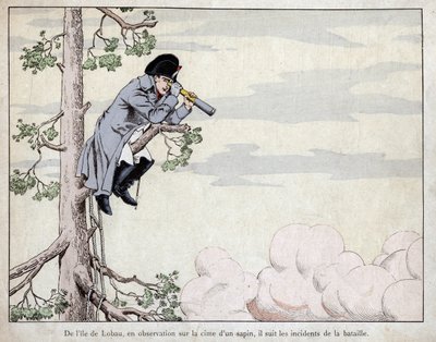 Z wyspy Lobau, obserwacja (bitwa pod Essling autorstwa pseudonym for Onfray de Breville Jacques Job