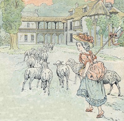 Piosenka: Pada deszcz, pasterka pada autorstwa pseudonym for Onfray de Breville Jacques Job