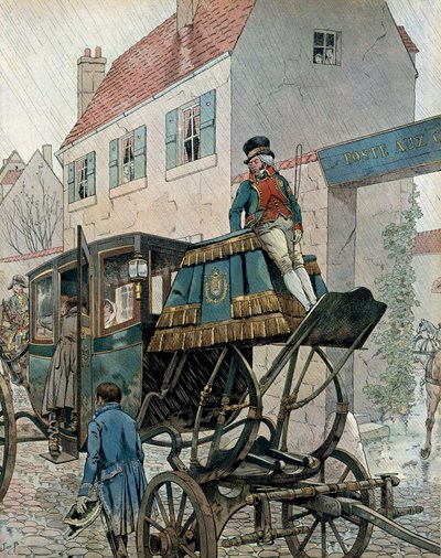 Spotkanie Napoleona I Bonapartego autorstwa pseudonym for Onfray de Breville Job