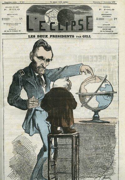 Dwaj prezydenci, Ulysses Simpson Grant autorstwa pseudonym for Onfray de Breville Job