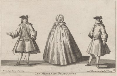 Mennice i Redingottes autorstwa published by Jacques Chéreau