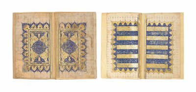 Koran, Safavid Shiraz, Iran autorstwa School Iranian