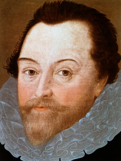 Sir Francis Drake, angielski marynarz, 1591 XIX wiek autorstwa the Younger Marcus Gheeraerts