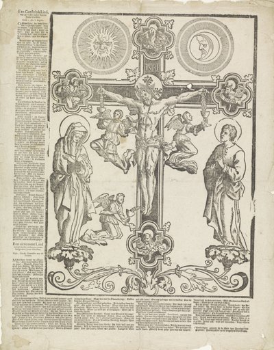 Pieśń duchowa / Męki Pańskiej / Jezusa Chrystusa (tytuł na przedmiocie) autorstwa weduwe Jacobus van Egmont
