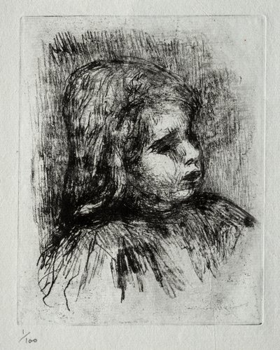 Claude Renoir, trzy czwarte w prawo autorstwa workshop of Peter Vischer