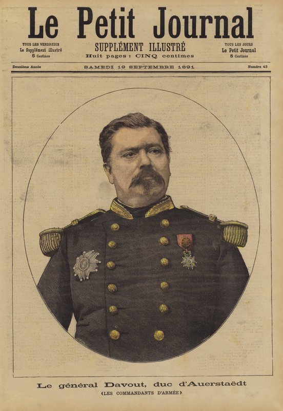 Generał Davout, książę Auerstaedt autorstwa French School