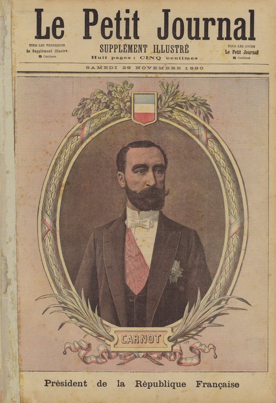 Marie Francois Sadi Carnot, Prezydent Republiki Francuskiej autorstwa French School