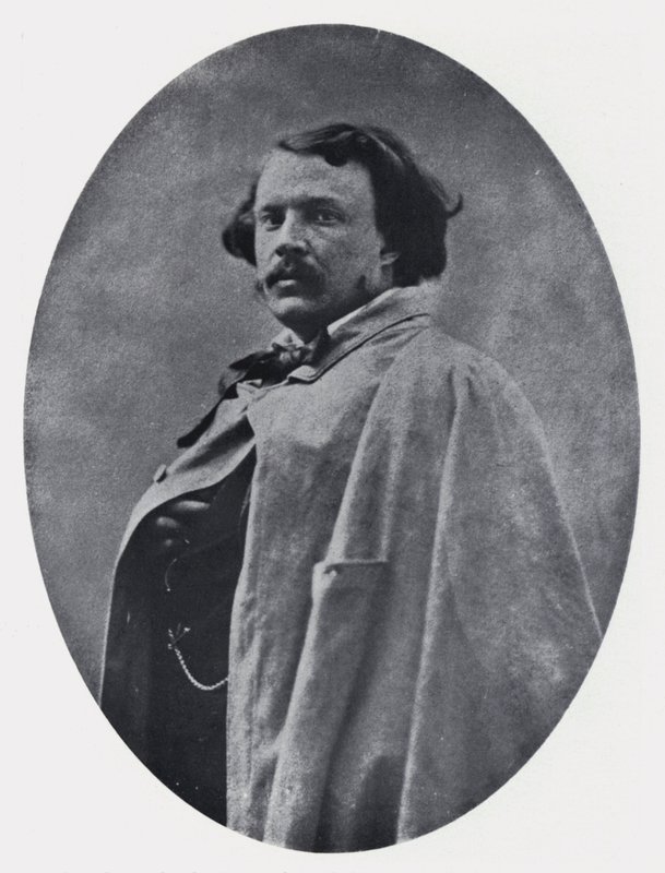 Gaspard Felix Tournachon (Nadar), zrobione przez siebie (zdjęcie czarno-białe) autorstwa Nadar