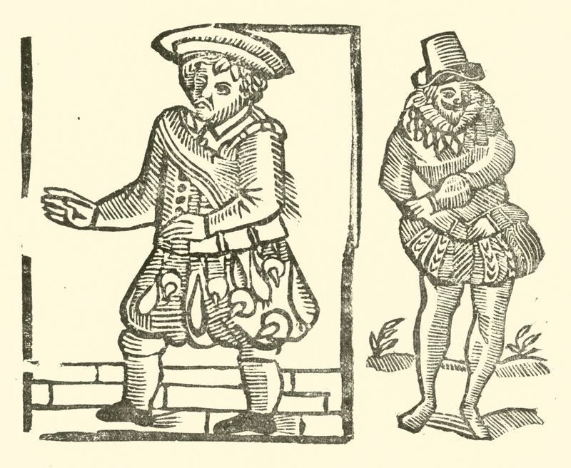 Ilustracja do Ballad Roxburghe (drzeworyt) autorstwa (after) English School