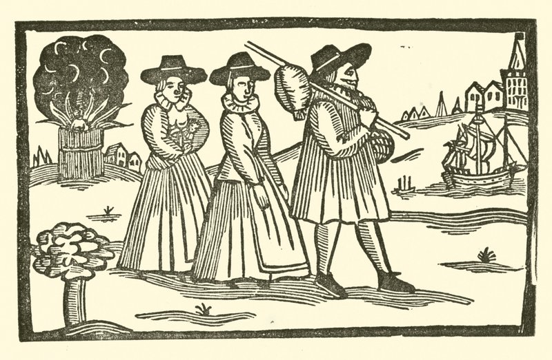 Ilustracja do Ballad Roxburghe (drzeworyt) autorstwa (after) English School