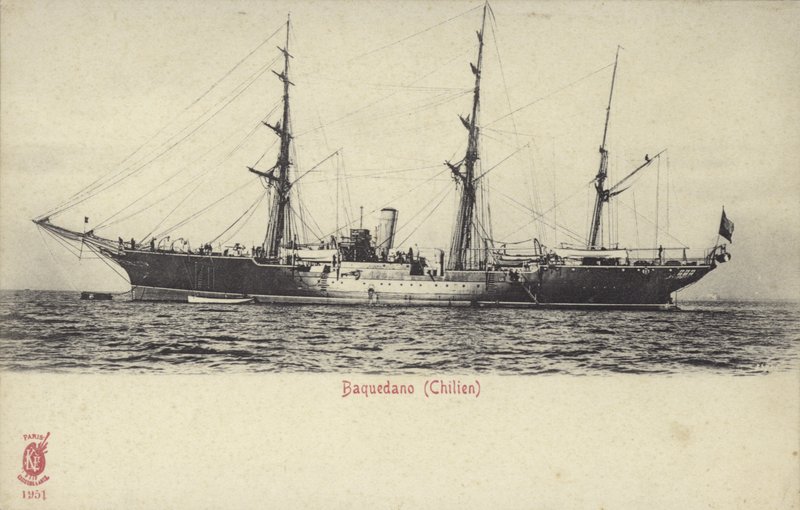 Baquedano (czarno-białe zdjęcie) autorstwa (after) English photographer