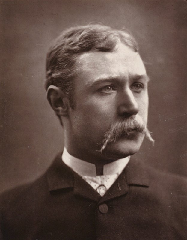 Pan Leonard Boyne (zdjęcie czarno-białe) autorstwa (after) English photographer