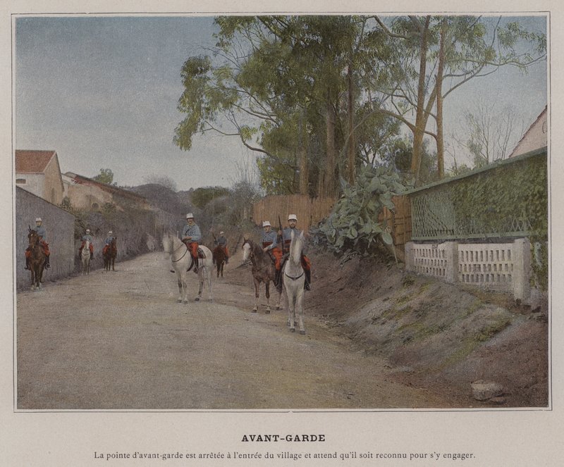 Awangarda (kolorowe zdjęcie) autorstwa (after) French Photographer