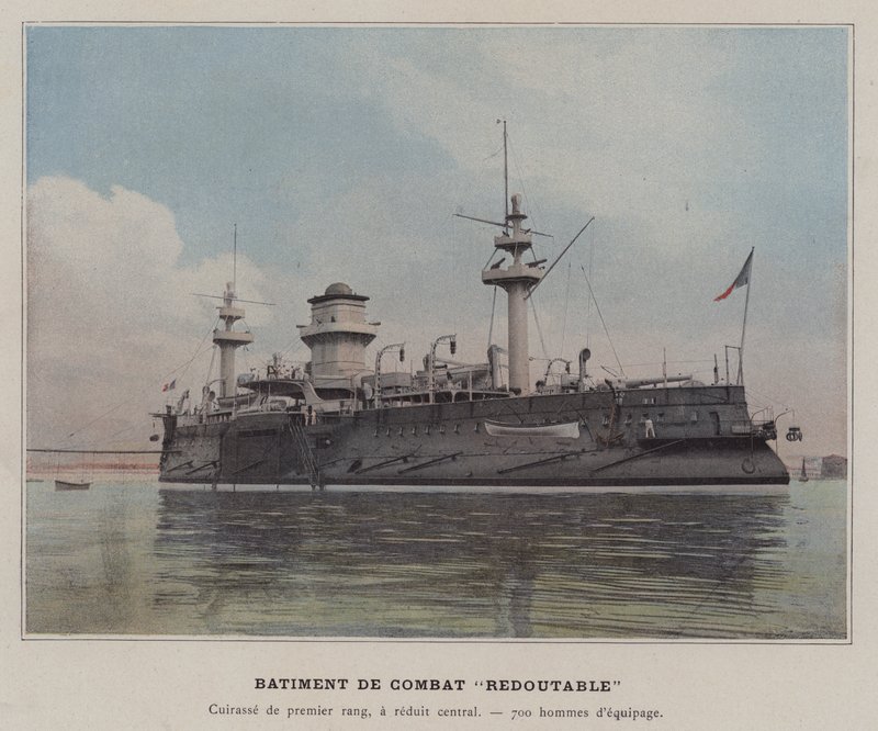 Budynek bojowy „Groźny” (kolorowe zdjęcie) autorstwa (after) French Photographer