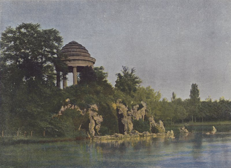 Bois de Vincennes, Jezioro Saint-Mande (kolorowe zdjęcie) autorstwa (after) French Photographer